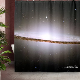 Majestic Sombrero Galaxy Hubble Telescope 2004 Douchegordijn