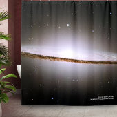 Majestic Sombrero Galaxy Hubble Telescope 2004 Douchegordijn