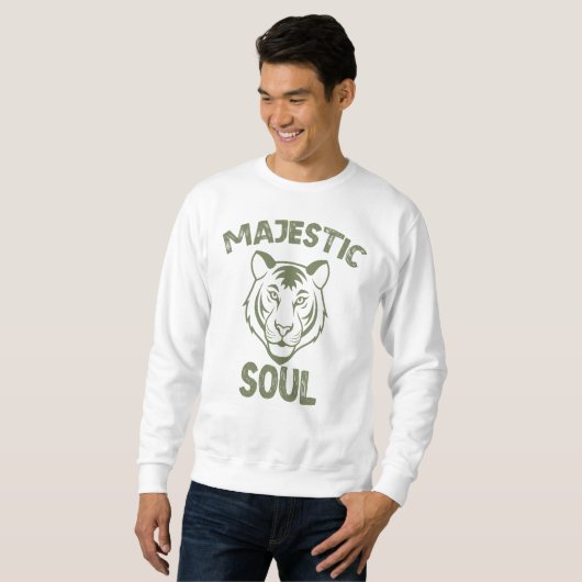 Majestic Soul, Tiger Face Trui (Voorkant volledig)