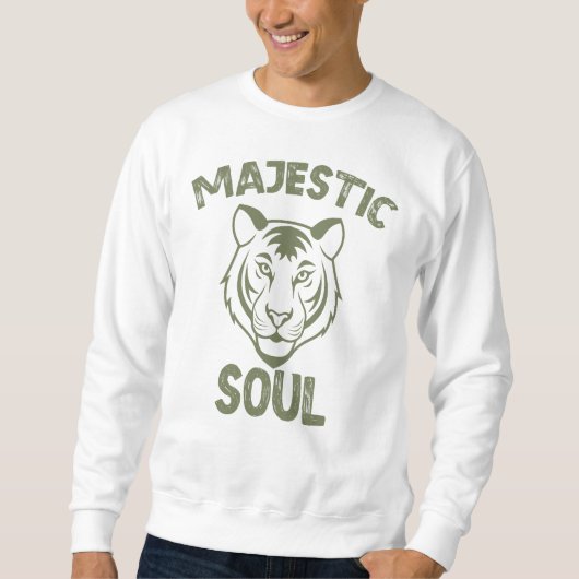 Majestic Soul, Tiger Face Trui (Voorkant)