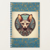 Majestic Sphinx: Een Feline Guardian Planner (Voorkant)