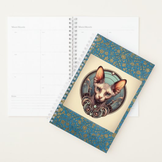 Majestic Sphinx: Een Feline Guardian Planner (Display)