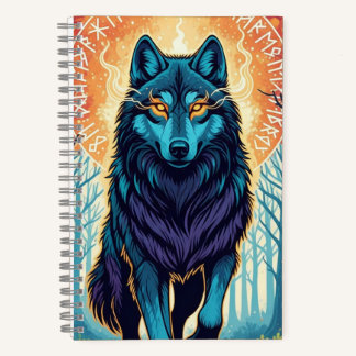 Majestic Spirit Wolf Notitieboek
