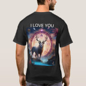 Majestic Stag-Lion T-shirt (Achterkant)