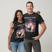 Majestic Stag-Lion T-shirt (Unisex)