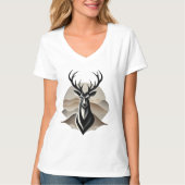 Majestic Stag – Wilderness Spirit T-shirt (Voorkant)