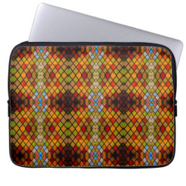 Majestic Stained Glass Window Pattern  Laptop Sleeve