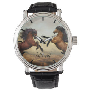 Majestic Stallions Horloge