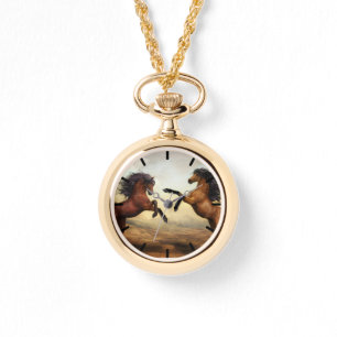 Majestic Stallions Horloge