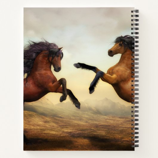Majestic Stallions Notitieboek (Achterkant)