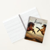 Majestic Stallions Notitieboek (Binnen)
