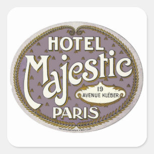 Majestic, Sticker Parijs