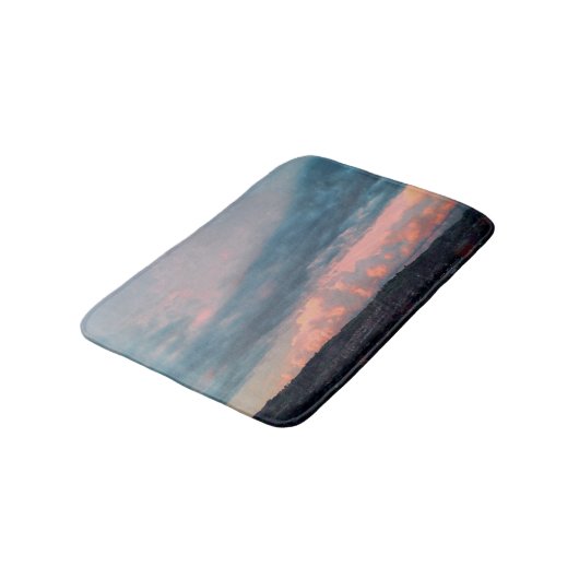 Majestic Sunset in Wales Badmat (Gekanteld)