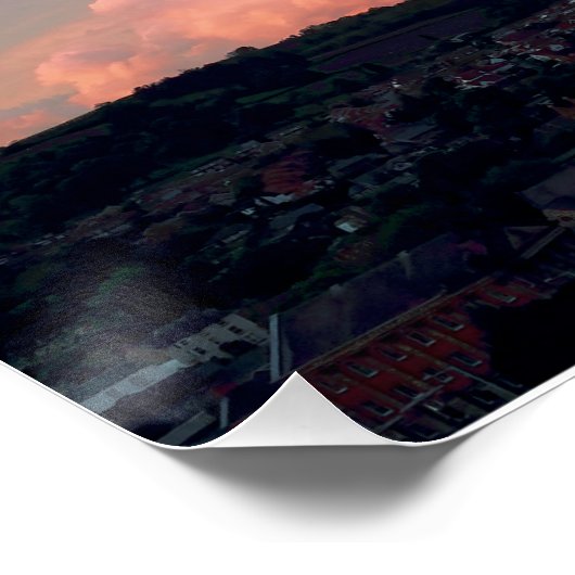 Majestic Sunset in Wales Poster (Hoek)