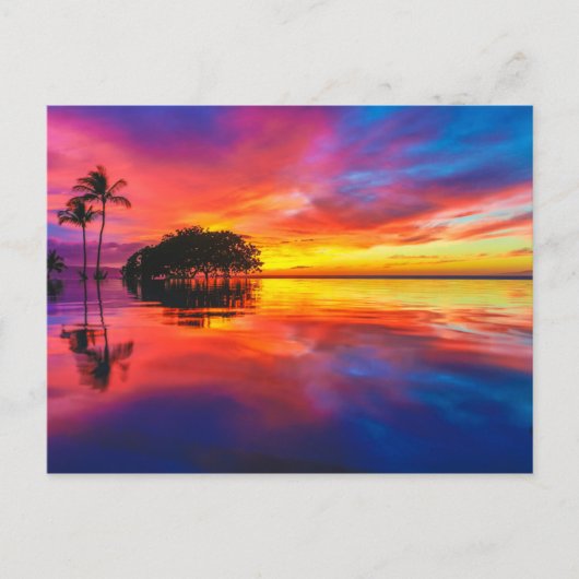 Majestic Sunset | Wailea Beach, Maui, Hawaii Briefkaart (Voorkant)