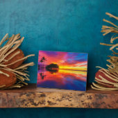 Majestic Sunset | Wailea Beach, Maui, Hawaii Fotoplaat (Zijkant)