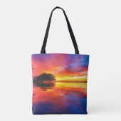 Majestic Sunset | Wailea Beach, Maui, Hawaii Tote Bag (Achterkant)