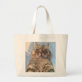 Majestic Tiger Cat Canvas tas