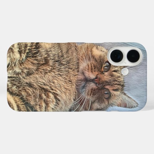 Majestic Tiger Cat  Case-Mate iPhone Case (Achterkant (horizontaal))