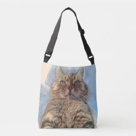 Majestic Tiger Cat Crossbody Tas