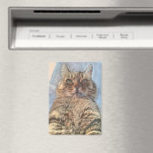 Majestic Tiger Cat  Magneet (Insitu (Vaatwasser))