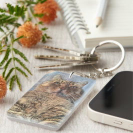 Majestic Tiger Cat  Sleutelhanger