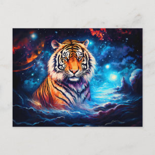 Majestic Tiger Chinese Zodiac Artistry Briefkaart