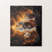 Majestic Tiger Chinese Zodiac Artistry Legpuzzel (Verticaal)