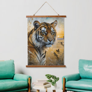 Majestic Tiger Hangend Wandkleed