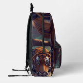 Majestic Tiger In Forest Bedrukte Rugzak (Links)