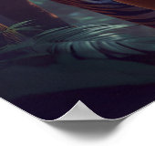 Majestic Tiger In Forest Poster (Hoek)