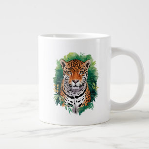 "Majestic Tiger in Oerwoud Art - Wildlife Natuur Grote Koffiekop