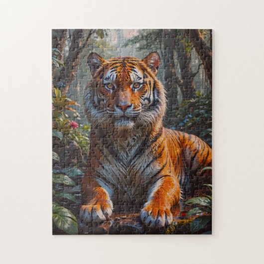 Majestic Tiger Legpuzzel (Verticaal)