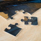Majestic Tiger Legpuzzel (Zijkant)