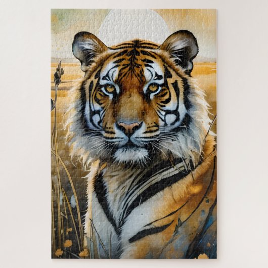 Majestic Tiger Legpuzzel (Verticaal)
