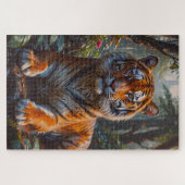 Majestic Tiger Legpuzzel (Horizontaal)
