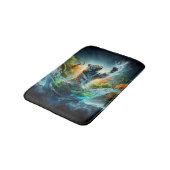 Majestic Tiger Rising from Water Badmat (Gekanteld)