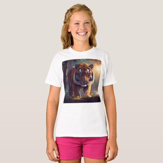 Majestic Tiger T-shirt (Voorkant volledig)