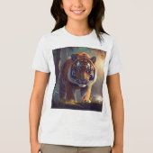 Majestic Tiger Tri-Blend Shirt (Voorkant)