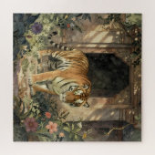 Majestic Tiger Walking through Ancient Dunes Legpuzzel (Horizontaal)