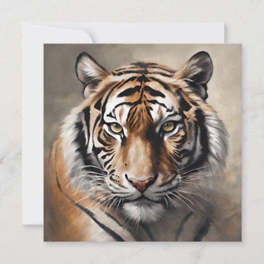 Majestic Tijger Portret (Voorkant)