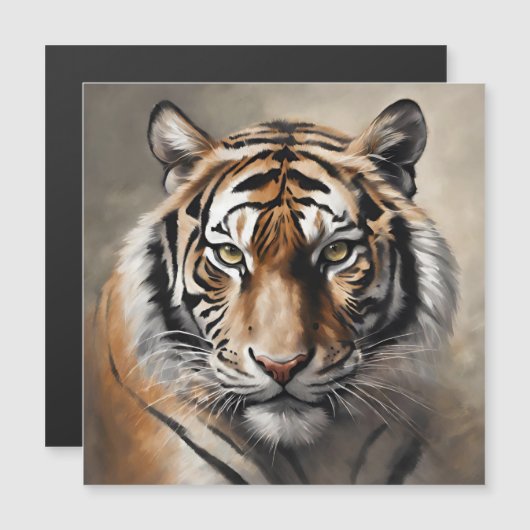 Majestic Tijger Portret (Voorkant / Achterkant)