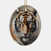 Majestic Tijger Portret Keramisch Ornament (Rechts)