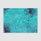 Majestic Turquoise Stone Tissue Paper Tissuepapier (Voorkant)