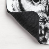 Majestic Uil Mousepad voor Desktop Laptop Muismat (Hoek)
