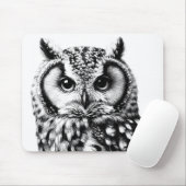 Majestic Uil Mousepad voor Desktop Laptop Muismat (Met muis)
