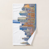 Majestic Uitzicht van New York City Skyline artist Bad Handdoek (Handdoek)