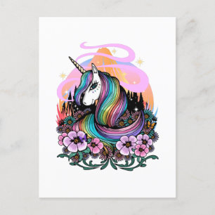 Majestic Unicorn Briefkaart