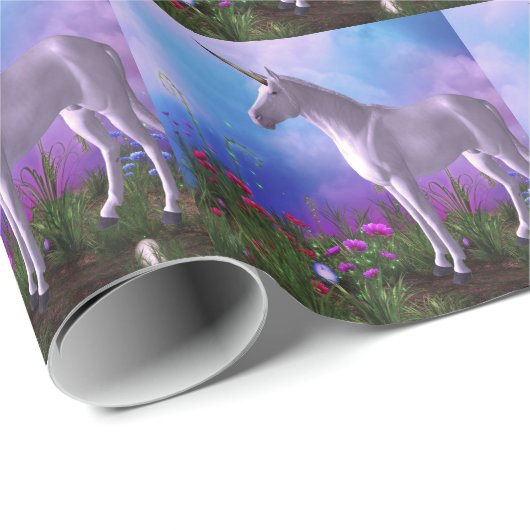 Majestic Unicorn Cadeaupapier (Rol Hoek)