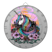 Majestic Unicorn Dartbord (Voorkant)